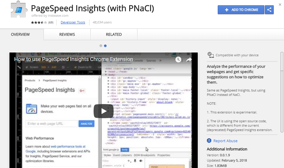 PageSpeed ​​Insights